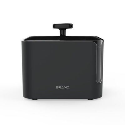 黒い自動ペット水ボール2.5L 360度カメラが付いている回転水出口
