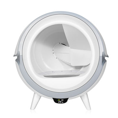 6W評価される力ペット75L高容量のスマートな自動ネコ用のトイレ