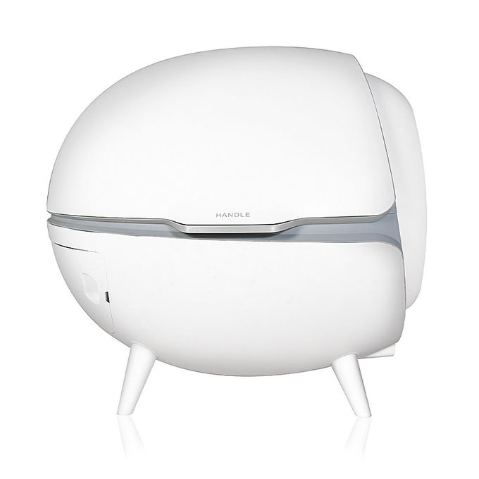 AC 110V App Concrolを持つスマートな自動ペット ネコ用のトイレの自己Cleanning 1